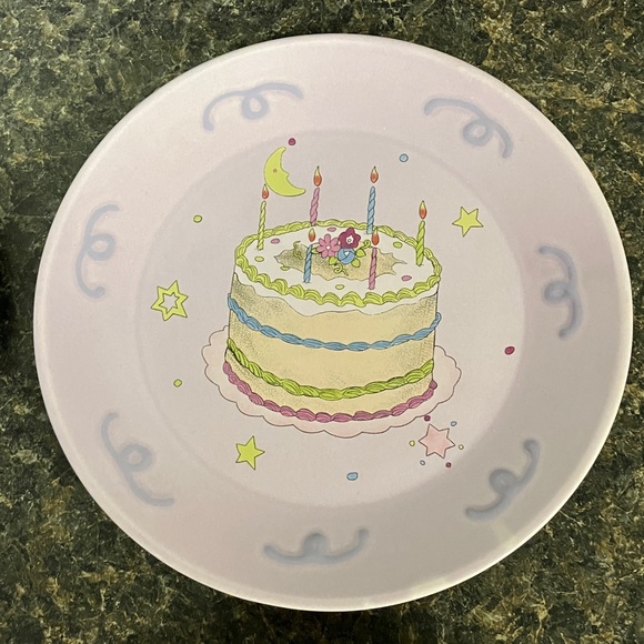 1/24  set of 4 birthday plates avon 2003 6.5” collectible plates - Picture 5 of 8
